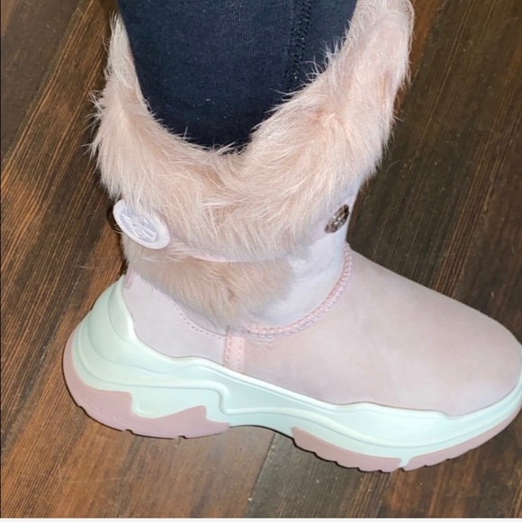 Australia Luxe Collective Genuine Sheepskin Boot – Size 7 Limited Edition Rare - Picture 8 of 9